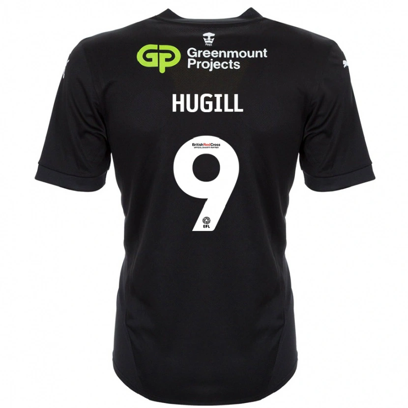 Danxen Kid Joe Hugill #9 Black Away Jersey 2024/25 T-Shirt