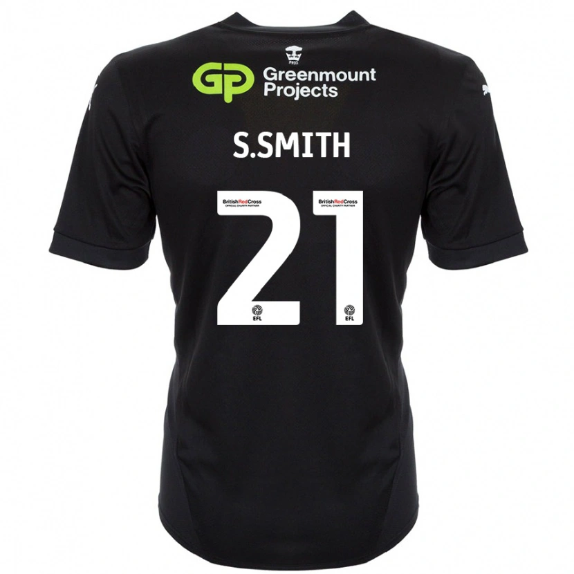 Danxen Kid Scott Smith #21 Black Away Jersey 2024/25 T-Shirt