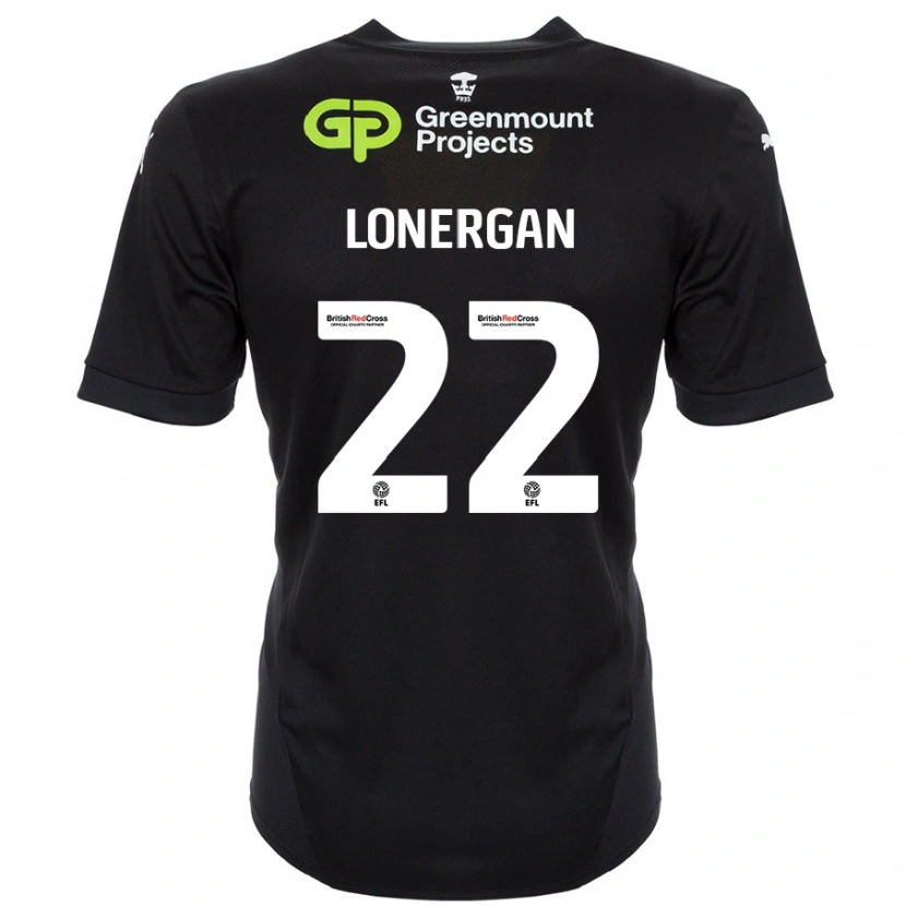 Danxen Kid Andy Lonergan #22 Black Away Jersey 2024/25 T-Shirt