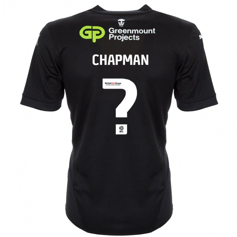 Danxen Kid Llyton Chapman #0 Black Away Jersey 2024/25 T-Shirt