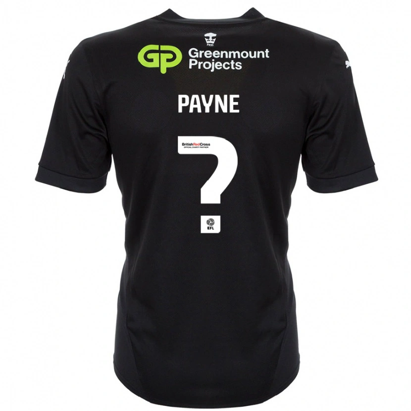 Danxen Kid Kai Payne #0 Black Away Jersey 2024/25 T-Shirt