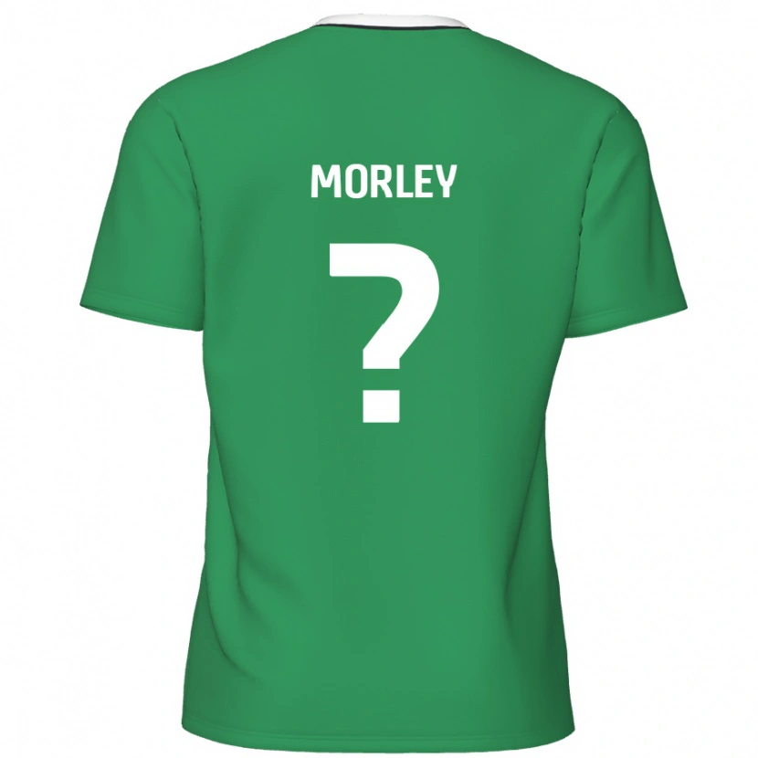 Danxen Kid Aaron Morley #0 Green White Stripes Away Jersey 2024/25 T-Shirt