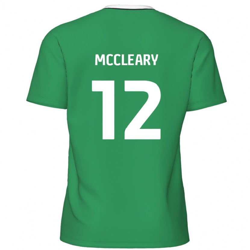 Danxen Kid Garath Mccleary #12 Green White Stripes Away Jersey 2024/25 T-Shirt