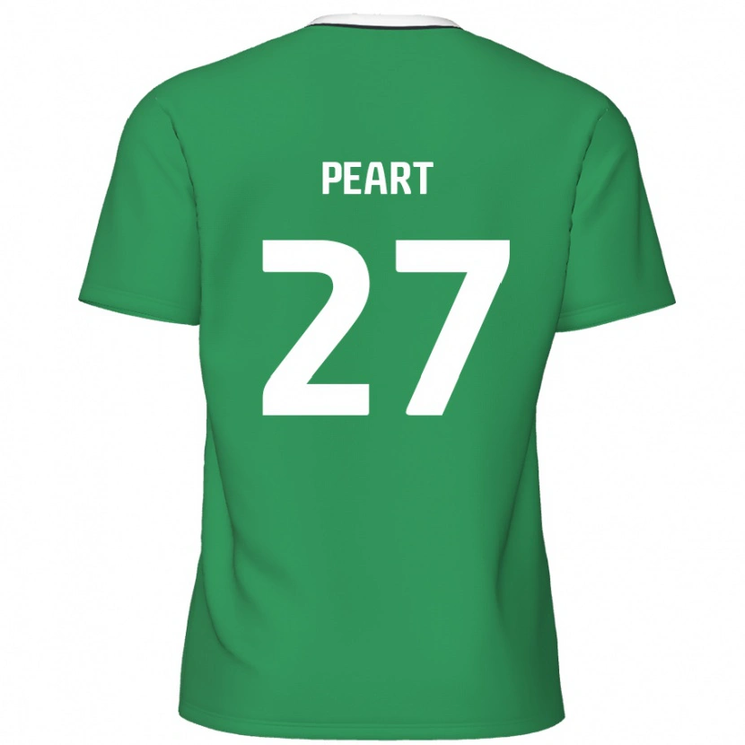 Danxen Kid Brody Peart #27 Green White Stripes Away Jersey 2024/25 T-Shirt