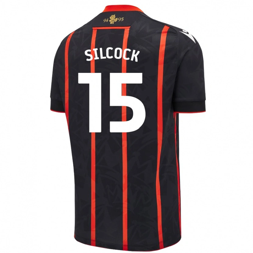 Danxen Kid Hannah Silcock #15 Black Red Away Jersey 2024/25 T-Shirt