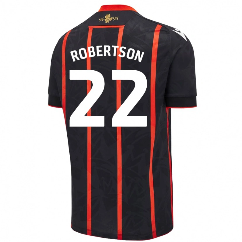 Danxen Kid Millie Robertson #22 Black Red Away Jersey 2024/25 T-Shirt