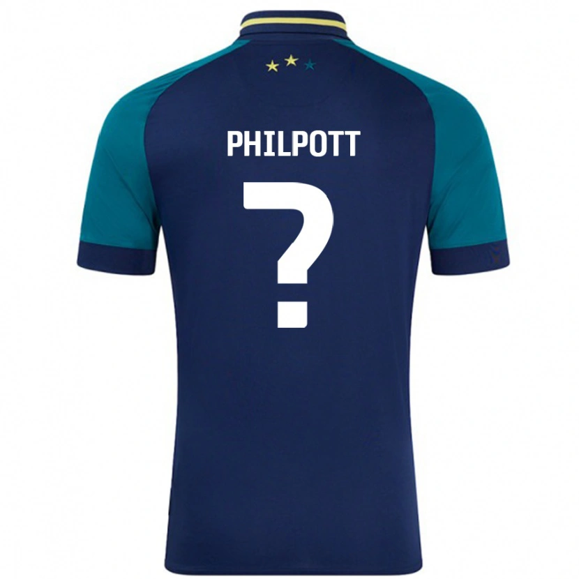 Danxen Kid Cian Philpott #0 Navy Dark Green Away Jersey 2024/25 T-Shirt