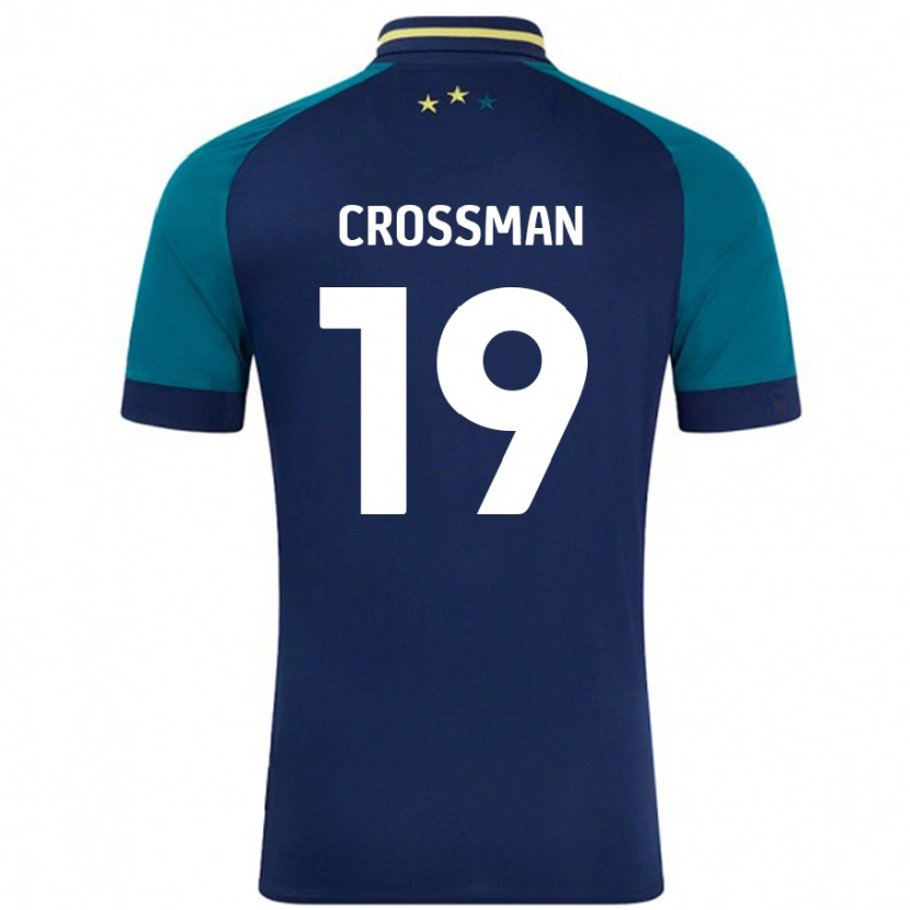 Danxen Kid Paige Crossman #19 Navy Dark Green Away Jersey 2024/25 T-Shirt