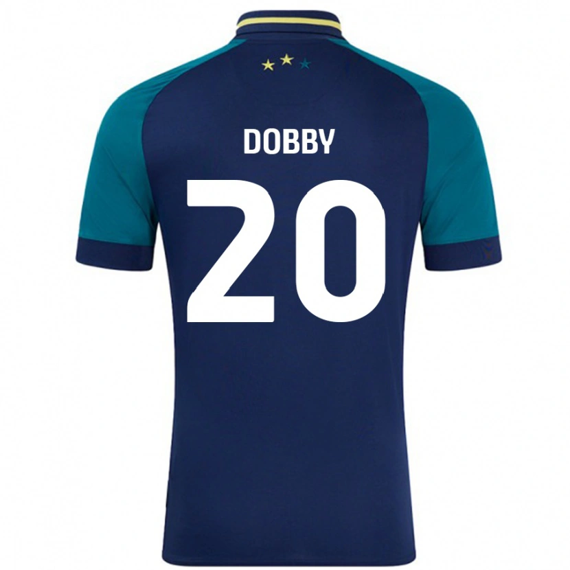 Danxen Kid Sarah Dobby #20 Navy Dark Green Away Jersey 2024/25 T-Shirt