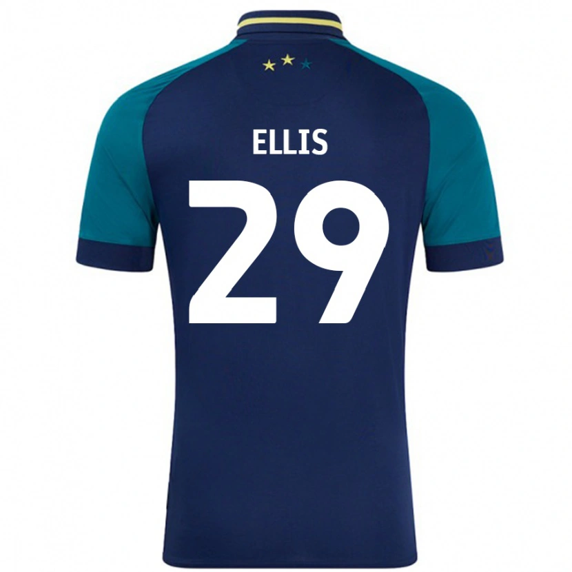 Danxen Kid Molly Ellis #29 Navy Dark Green Away Jersey 2024/25 T-Shirt