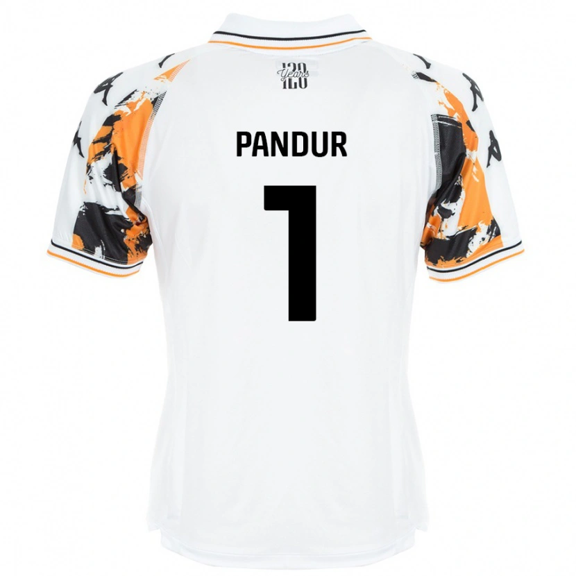 Danxen Kid Ivor Pandur #1 White Away Jersey 2024/25 T-Shirt