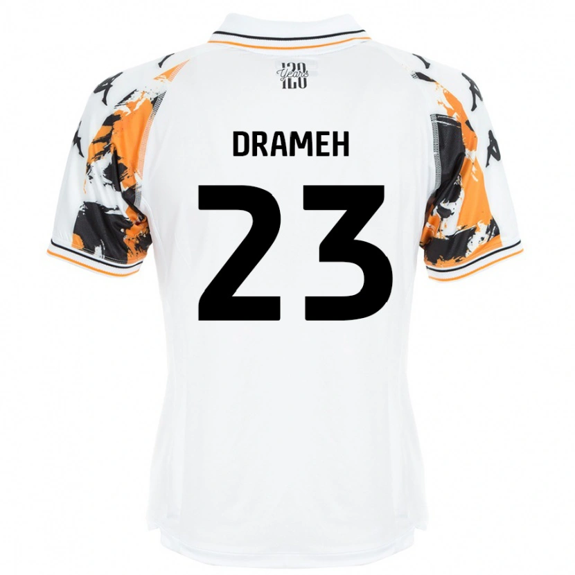 Danxen Kid Cody Drameh #23 White Away Jersey 2024/25 T-Shirt