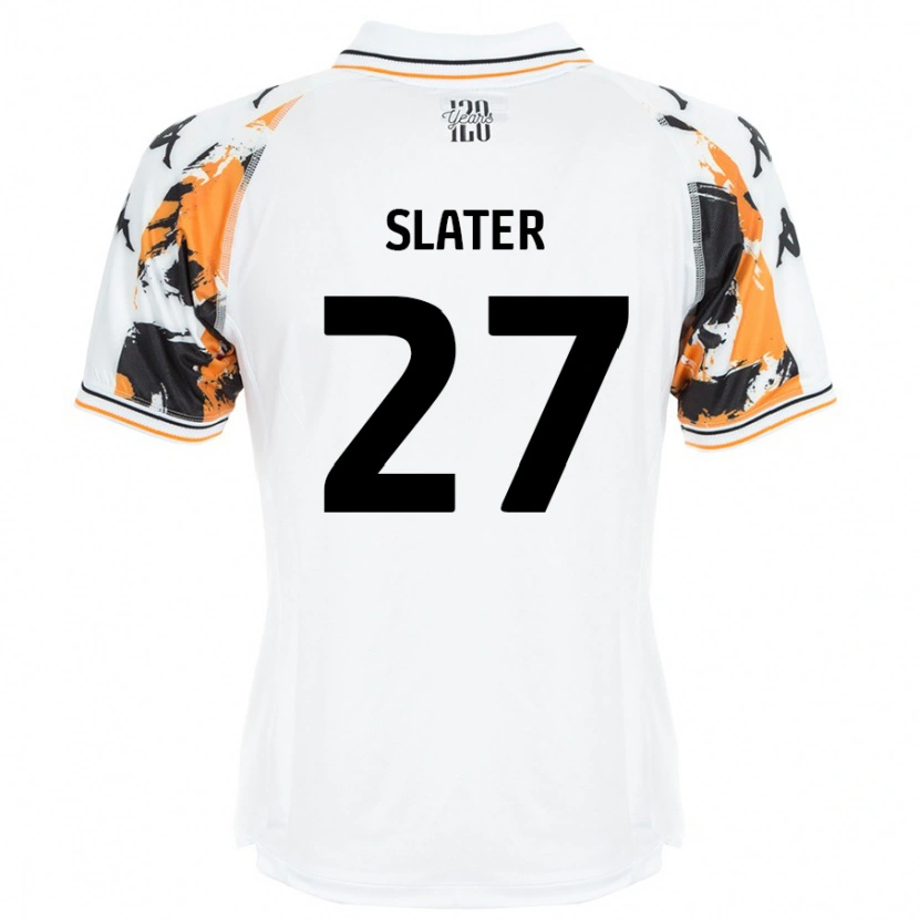 Danxen Kid Regan Slater #27 White Away Jersey 2024/25 T-Shirt