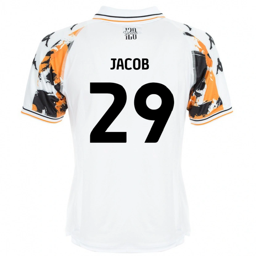 Danxen Kid Matty Jacob #29 White Away Jersey 2024/25 T-Shirt