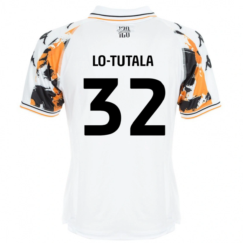 Danxen Kid Thimothée Lo-Tutala #32 White Away Jersey 2024/25 T-Shirt