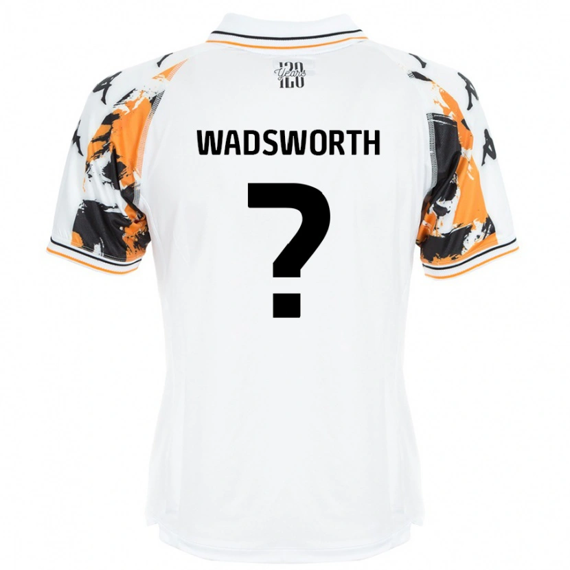 Danxen Kid Noah Wadsworth #0 White Away Jersey 2024/25 T-Shirt