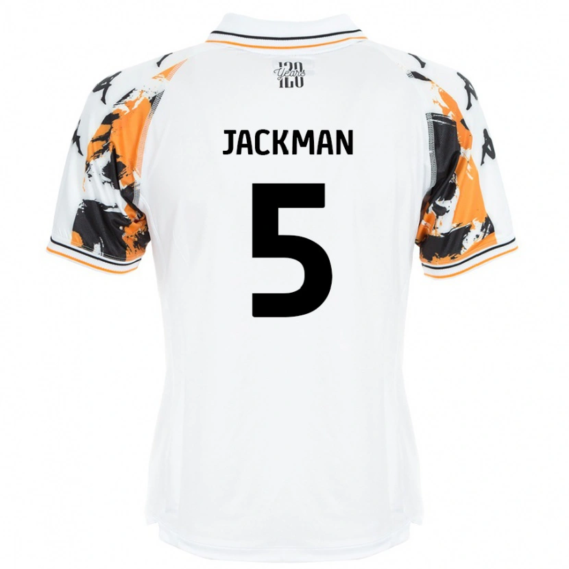 Danxen Kid Ellice Jackman #5 White Away Jersey 2024/25 T-Shirt