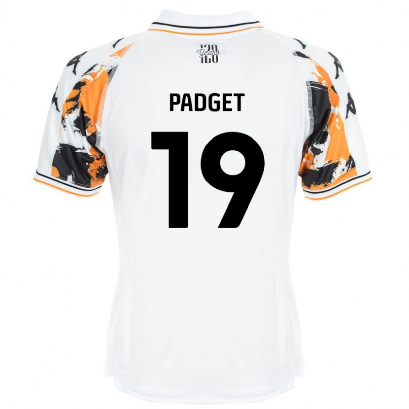 Danxen Kid Bethany Padget #19 White Away Jersey 2024/25 T-Shirt