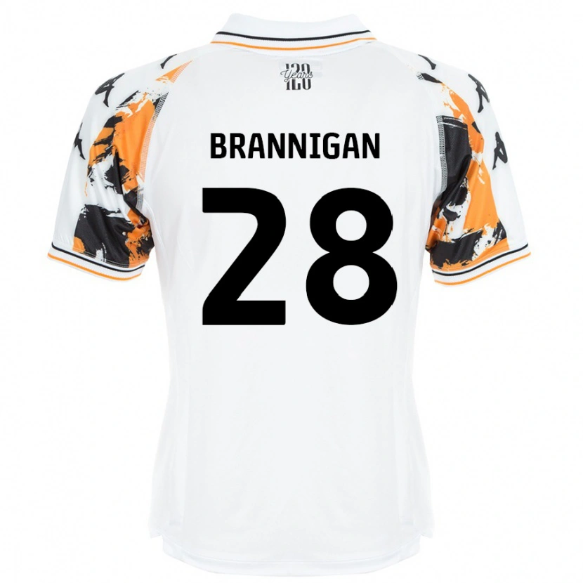 Danxen Kid Aoife Brannigan #28 White Away Jersey 2024/25 T-Shirt