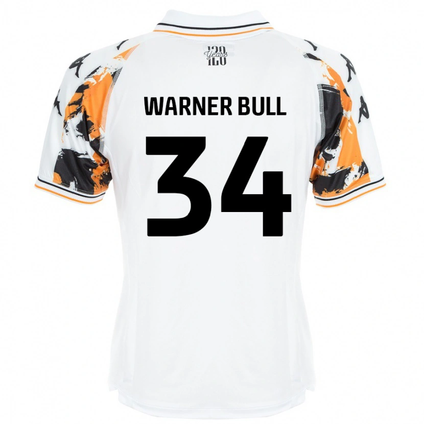 Danxen Kid Lucy Warner-Bull #34 White Away Jersey 2024/25 T-Shirt