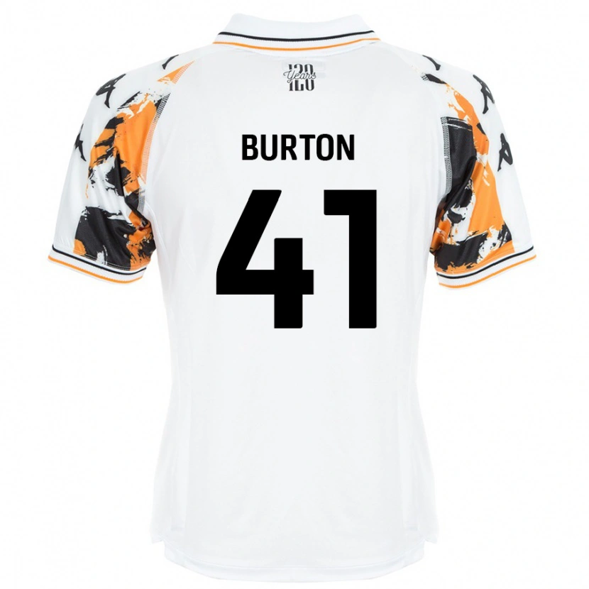 Danxen Kid Jess Burton #41 White Away Jersey 2024/25 T-Shirt