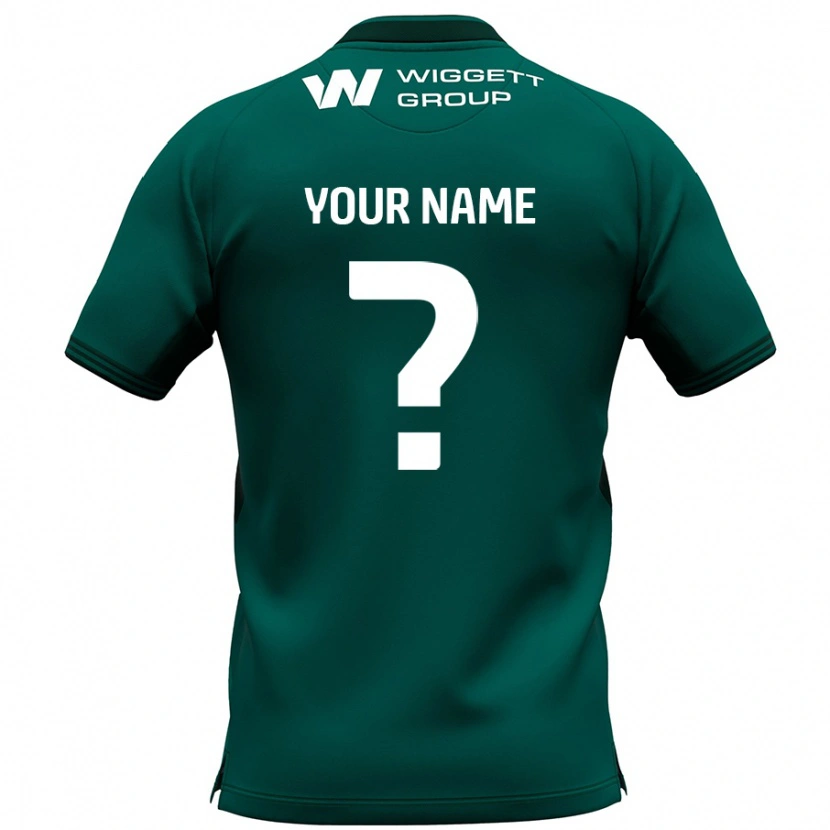 Danxen Kid Your Name #0 Green Away Jersey 2024/25 T-Shirt