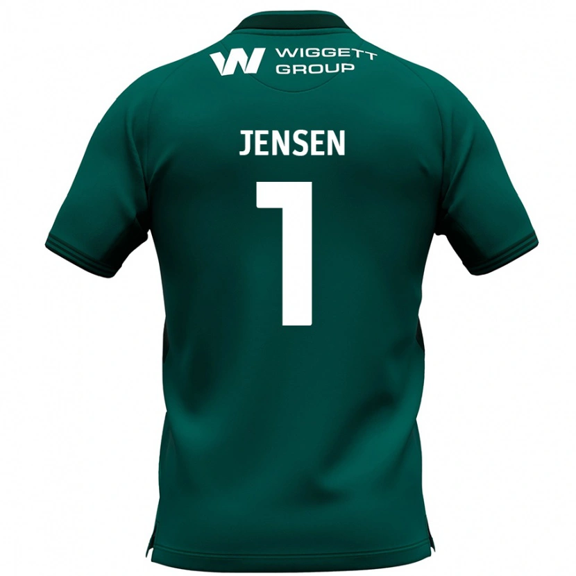 Danxen Kid Lukas Jensen #1 Green Away Jersey 2024/25 T-Shirt