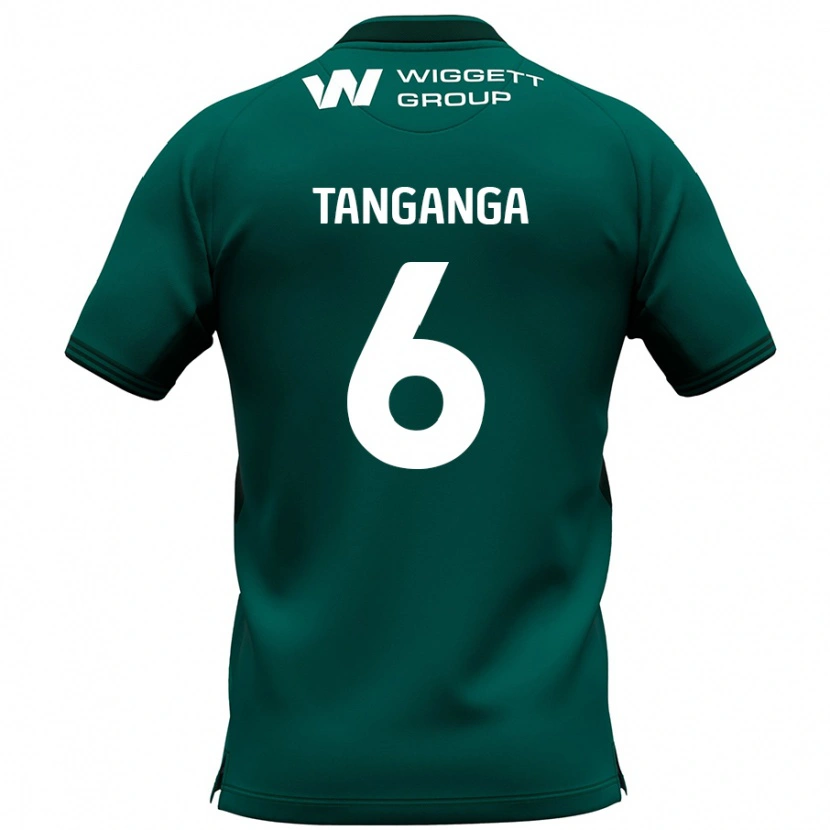 Danxen Kid Japhet Tanganga #6 Green Away Jersey 2024/25 T-Shirt