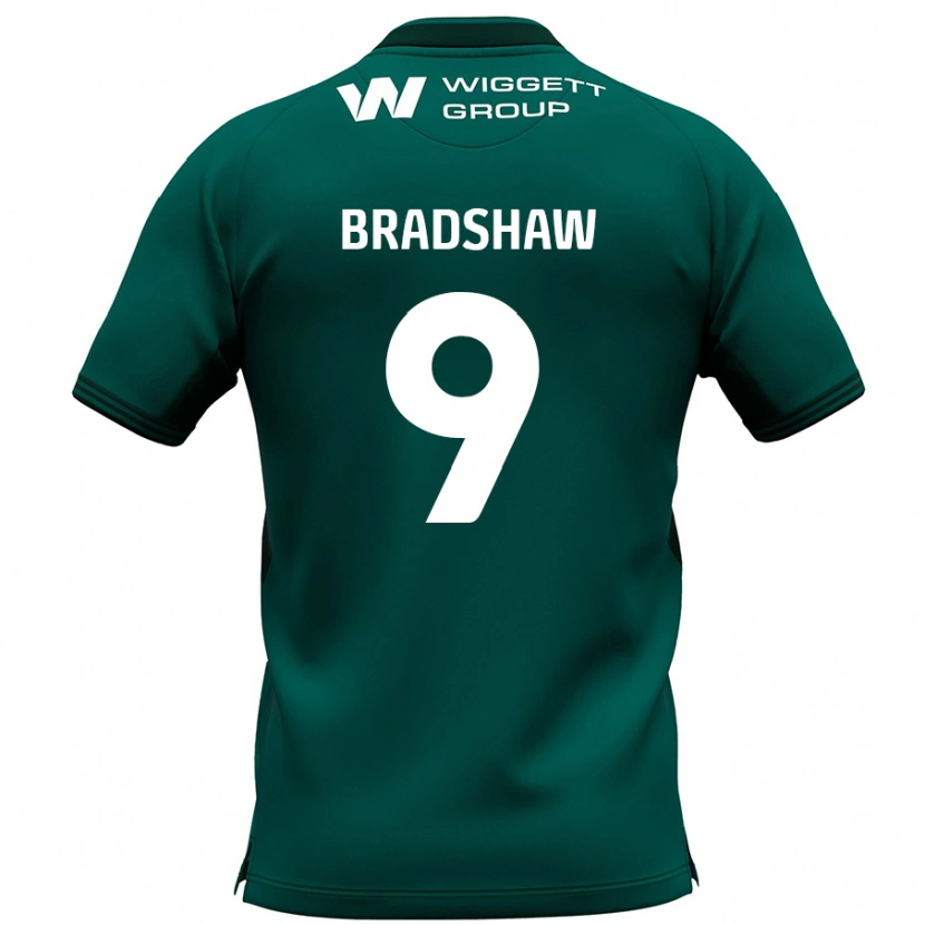 Danxen Kid Tom Bradshaw #9 Green Away Jersey 2024/25 T-Shirt