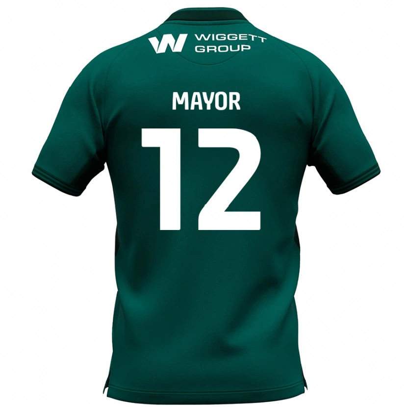 Danxen Kid Adam Mayor #12 Green Away Jersey 2024/25 T-Shirt