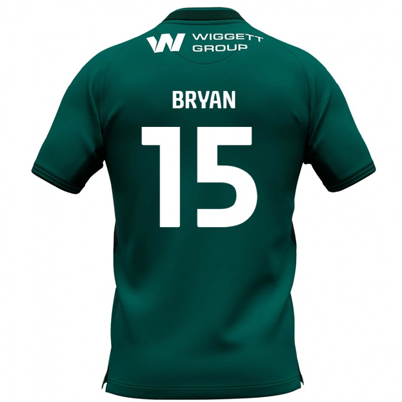 Danxen Kid Joe Bryan #15 Green Away Jersey 2024/25 T-Shirt