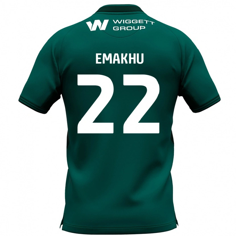 Danxen Kid Aidomo Emakhu #22 Green Away Jersey 2024/25 T-Shirt