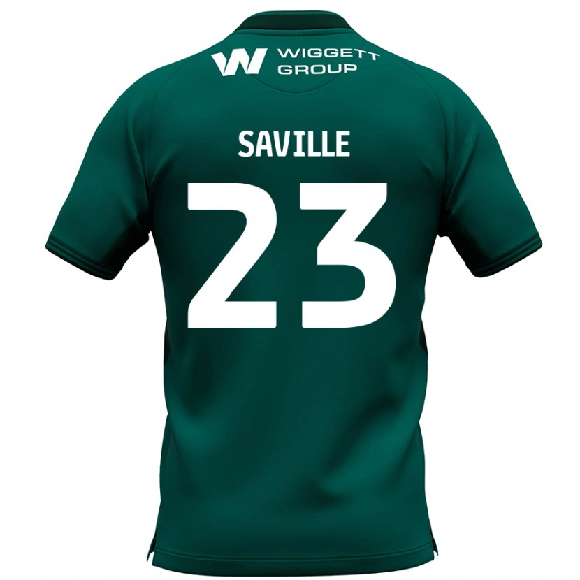 Danxen Kid George Saville #23 Green Away Jersey 2024/25 T-Shirt