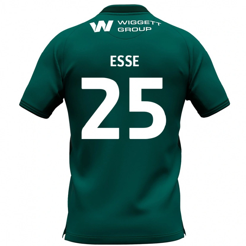 Danxen Kid Romain Esse #25 Green Away Jersey 2024/25 T-Shirt