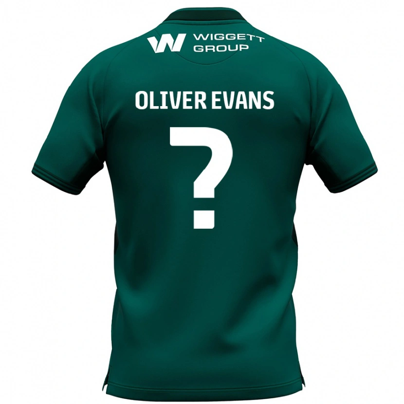 Danxen Kid Oliver Evans #0 Green Away Jersey 2024/25 T-Shirt