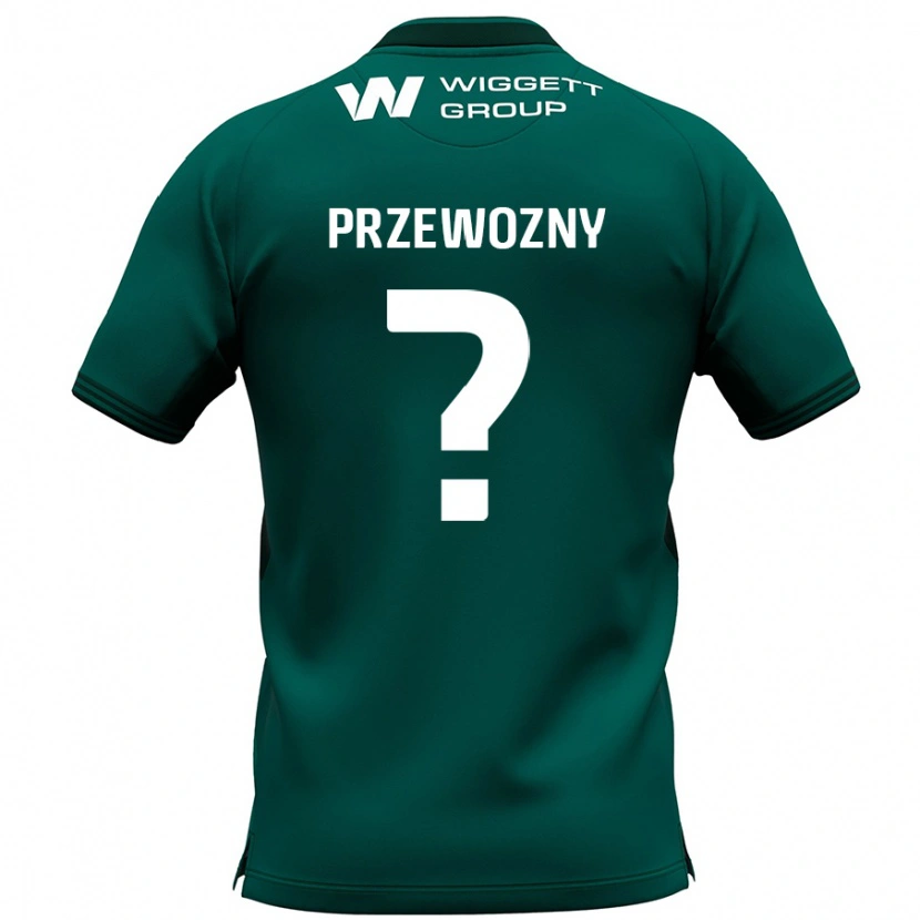 Danxen Kid Jakub Przewozny #0 Green Away Jersey 2024/25 T-Shirt