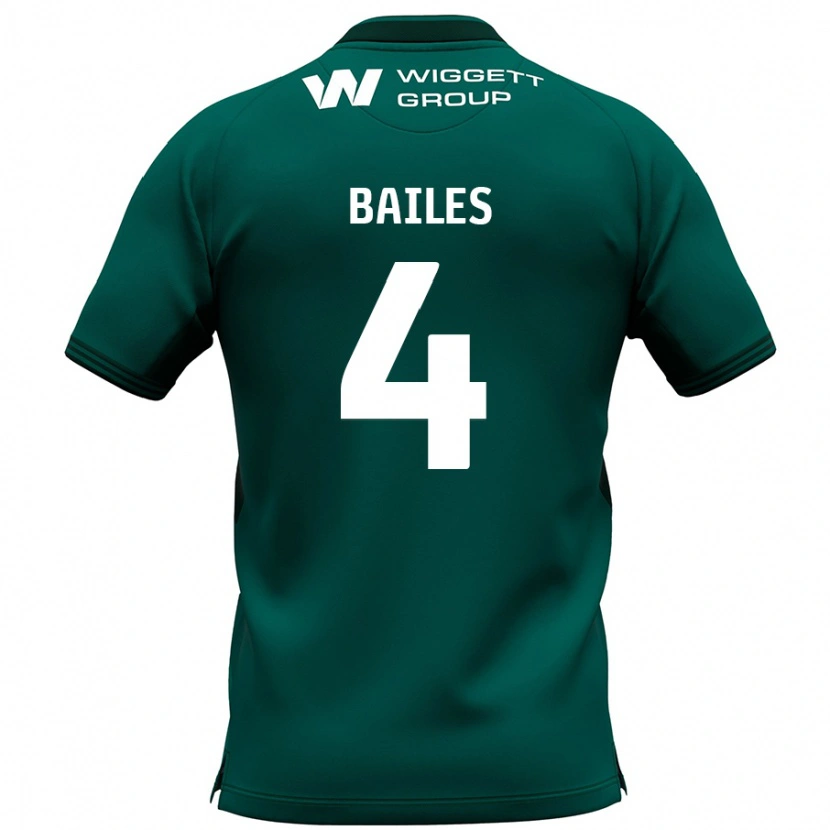 Danxen Kid Freya Bailes #4 Green Away Jersey 2024/25 T-Shirt