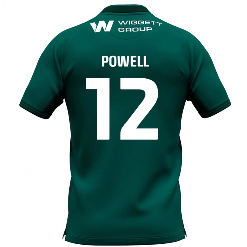 Danxen Kid Beth Powell #12 Green Away Jersey 2024/25 T-Shirt