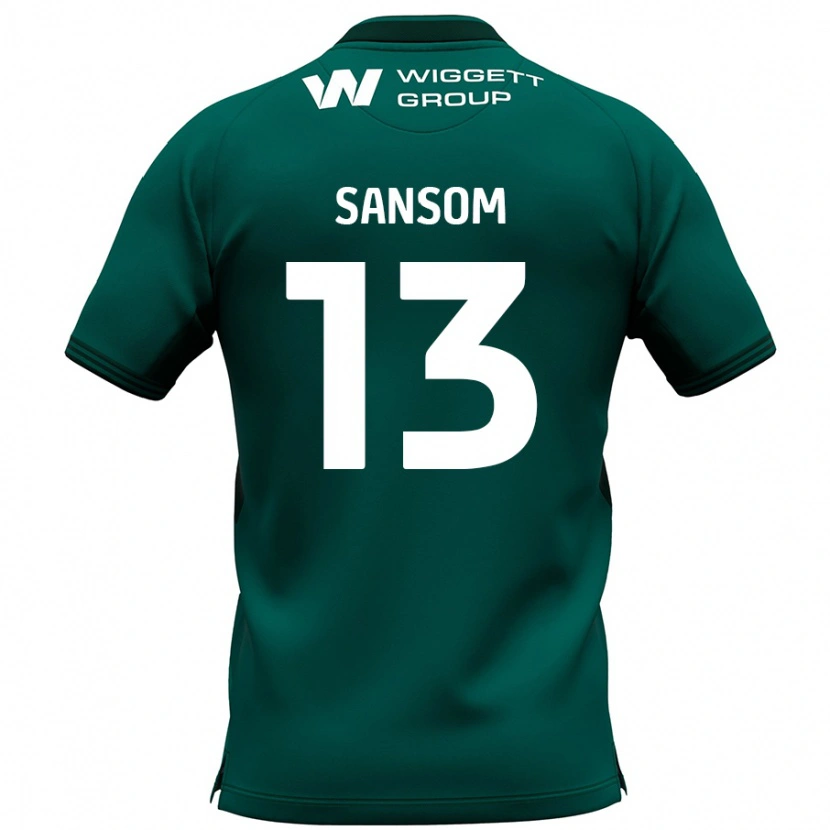 Danxen Kid Chloe Sansom #13 Green Away Jersey 2024/25 T-Shirt