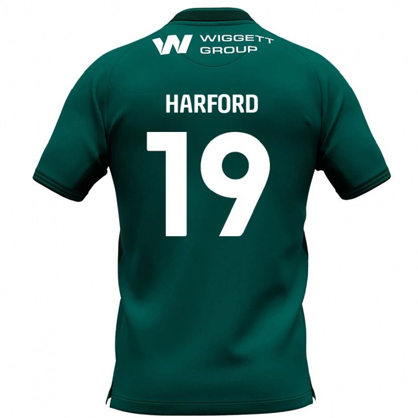 Danxen Kid Beth Harford #19 Green Away Jersey 2024/25 T-Shirt