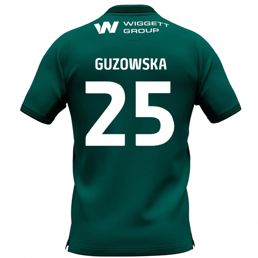 Danxen Kid Sara Guzowska #25 Green Away Jersey 2024/25 T-Shirt