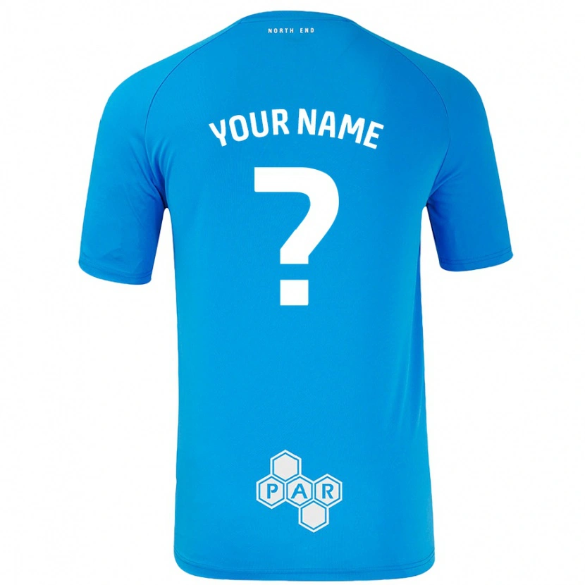 Danxen Kid Your Name #0 Sky Blue Away Jersey 2024/25 T-Shirt