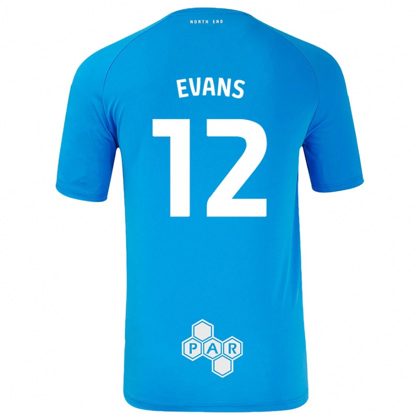 Danxen Kid Ched Evans #12 Sky Blue Away Jersey 2024/25 T-Shirt