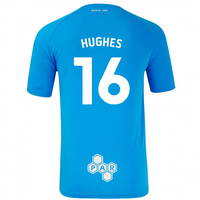 Danxen Kid Andrew Hughes #16 Sky Blue Away Jersey 2024/25 T-Shirt