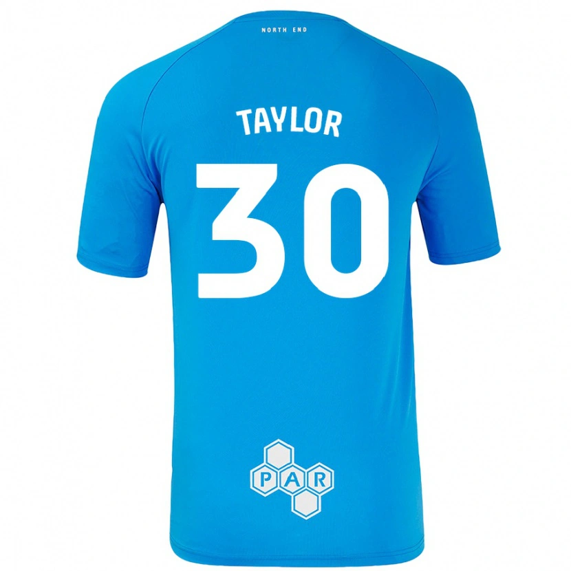 Danxen Kid Kian Taylor #30 Sky Blue Away Jersey 2024/25 T-Shirt