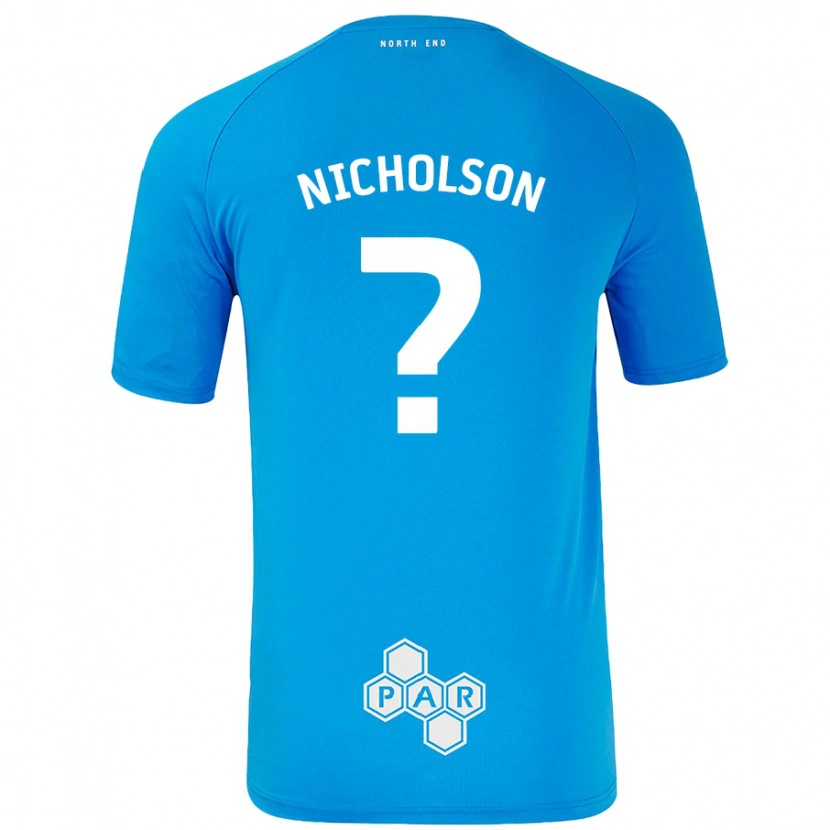 Danxen Kid Joseph Nicholson #0 Sky Blue Away Jersey 2024/25 T-Shirt