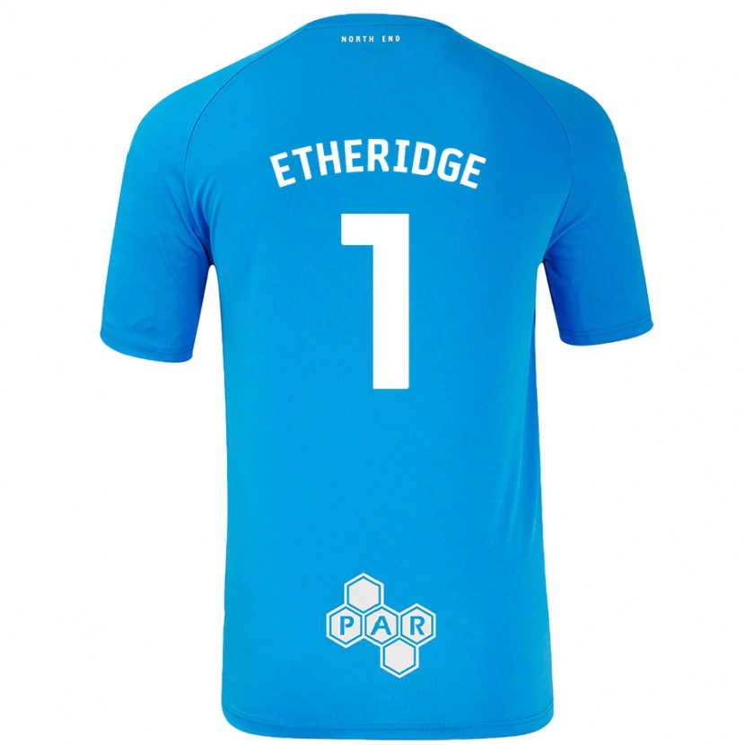 Danxen Kid Ellie Etheridge #1 Sky Blue Away Jersey 2024/25 T-Shirt