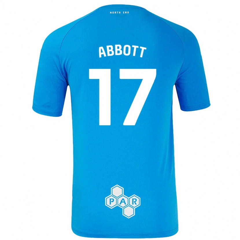 Danxen Kid Becky Abbott #17 Sky Blue Away Jersey 2024/25 T-Shirt