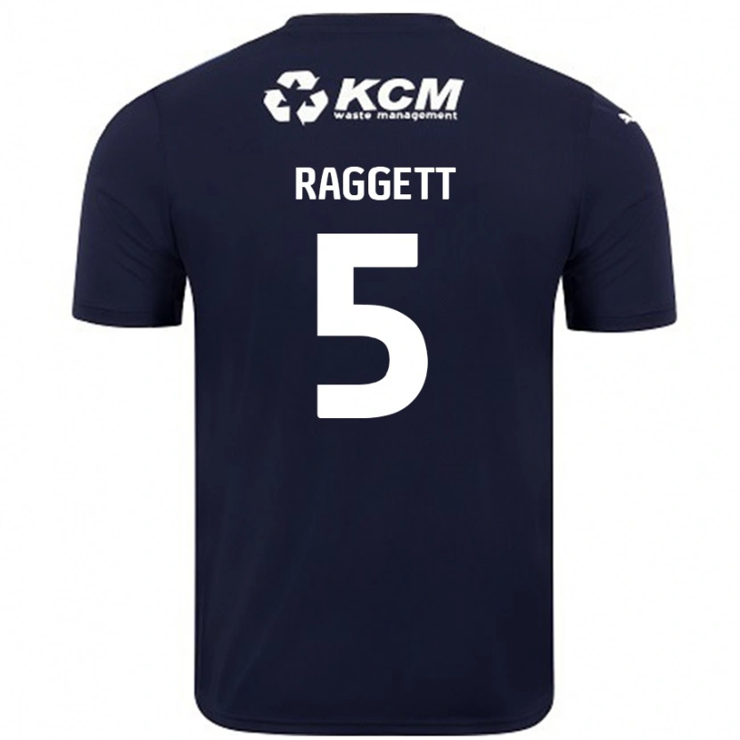 Danxen Kid Sean Raggett #5 Navy Blue Away Jersey 2024/25 T-Shirt