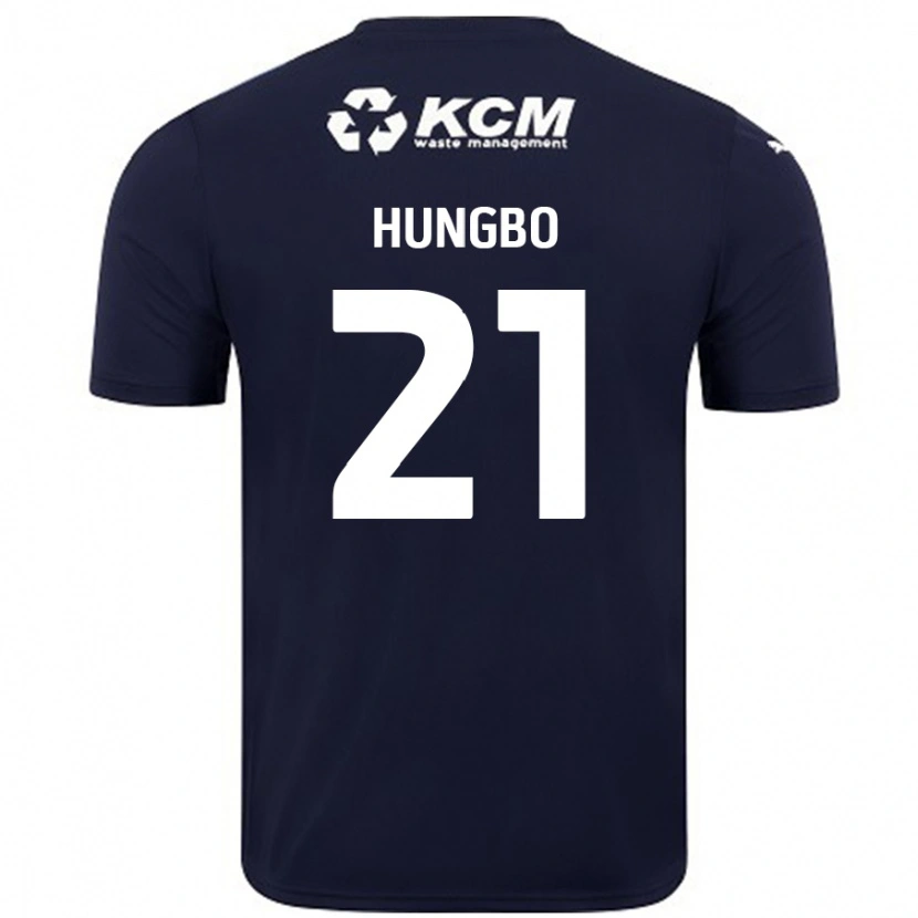 Danxen Kid Joseph Hungbo #21 Navy Blue Away Jersey 2024/25 T-Shirt